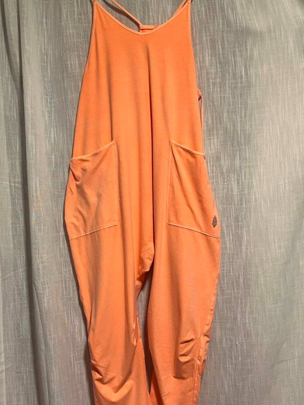 Free People Movement Layerabke Jumpsuit Oversized Peach Size S